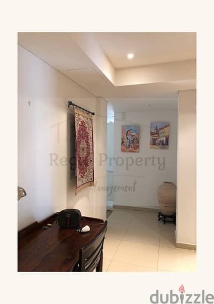 Lovely 2 BHK apartment fully furnished for rent and sale Al Mouj 8