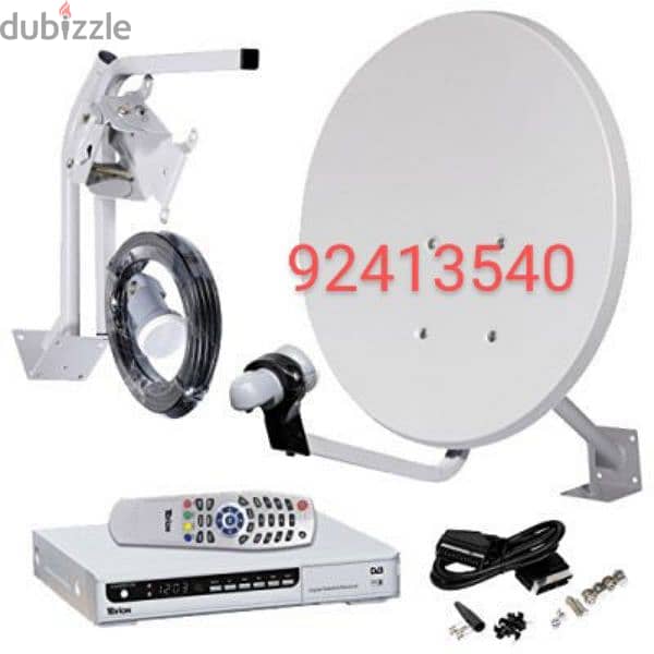 satellite dish technician Airtel NileSet ArabSet DishTv Fixing 2