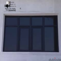 Black uPVC Window 45 only 0