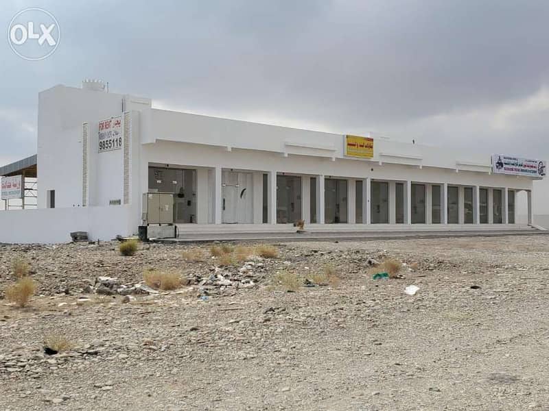 For Rent: Nine (9) Showrooms and a workshop, in Al Ouhi Industrial Are 2