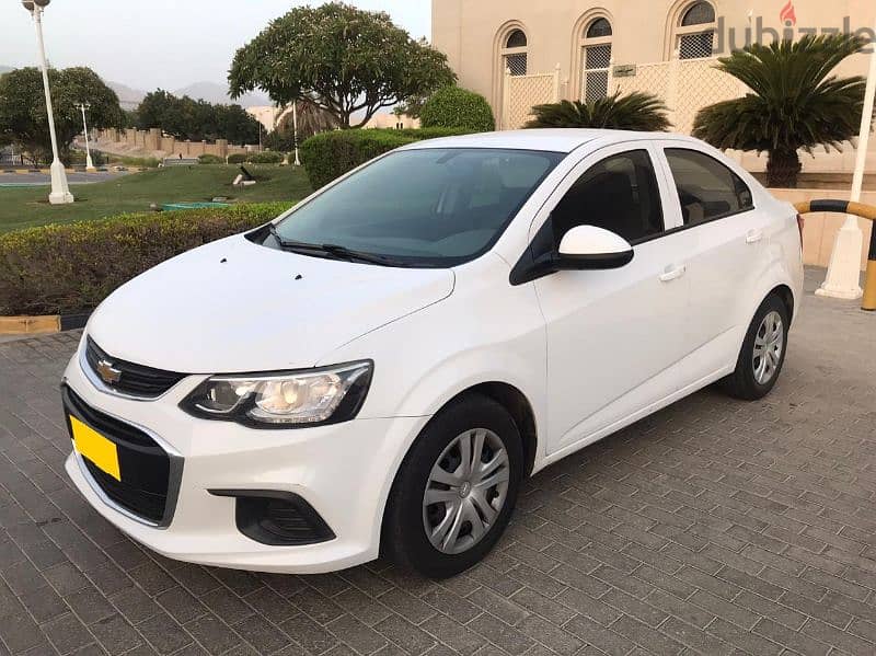 (7747 4894) Chevrolet Aveo 2019 gcc oman service history available 0