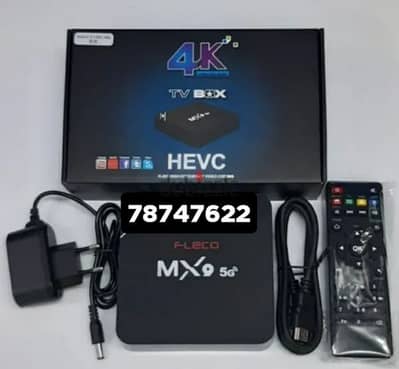 Black model android smart Box all country Channel work with 1YEAR Subs