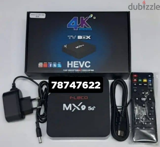 Black model android smart Box all country Channel work 0