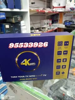 New 4K tv Box with One year subscription 0