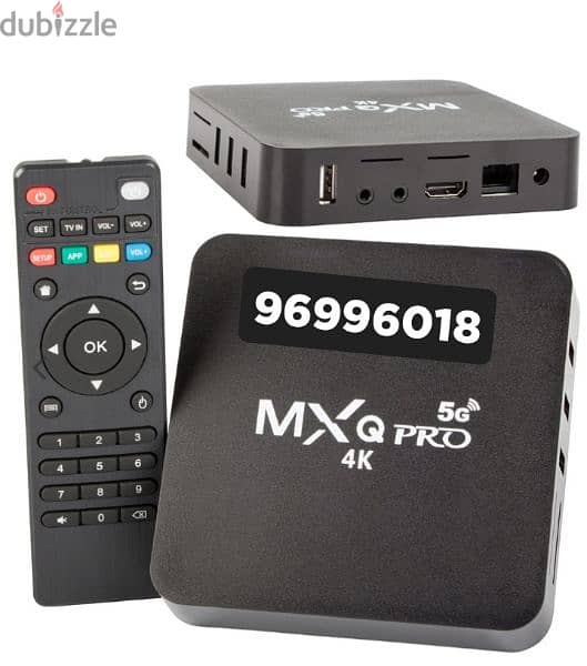 New 4K tv Box with One year subscription 0