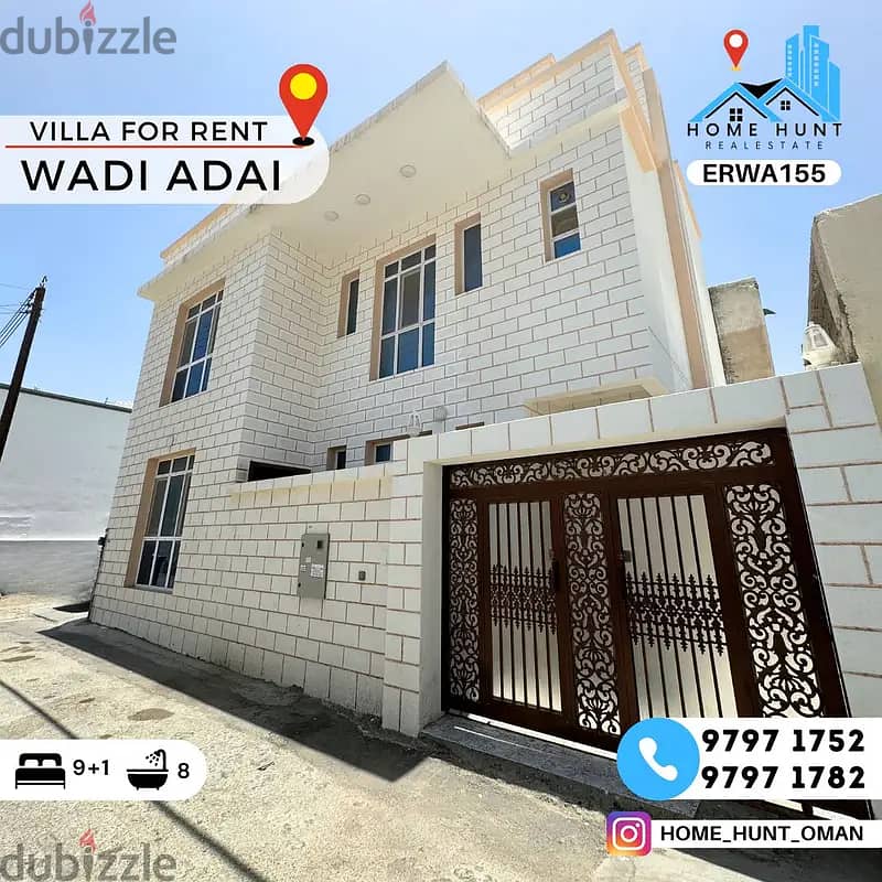 WADI ADAI | BEAUTIFUL 9+1BR VILLA FOR RENT FAMILYL/STAFF 0