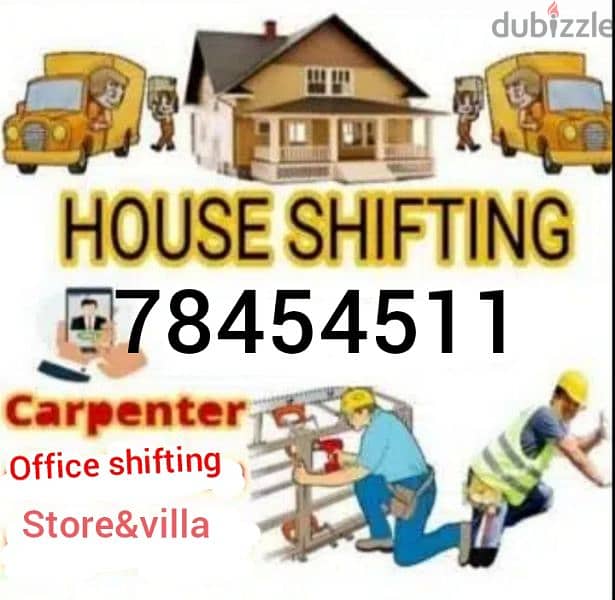 house shifting and viila offices store and all oman 0