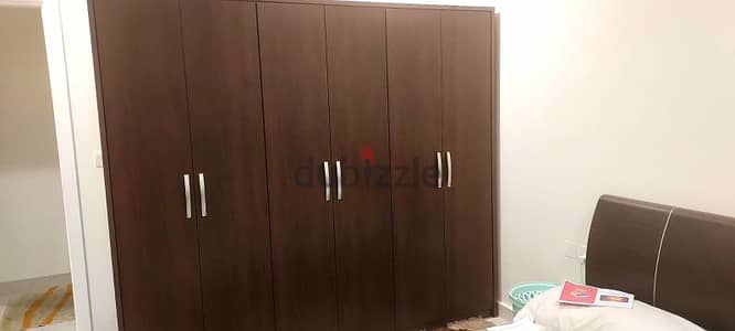 6Door Wardrobe, Bed Mattress, Dressing table.