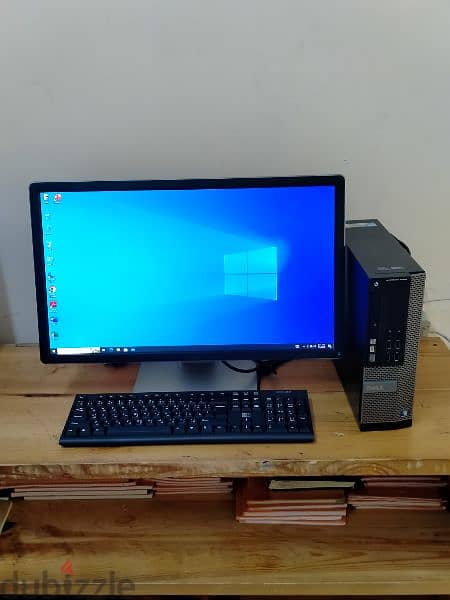 Dell Core i5 -8gb Ram 256gb SSD 24 Inch Monitor 0