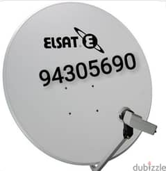 Airtel nailsat arabsat osn all dish tv fixing