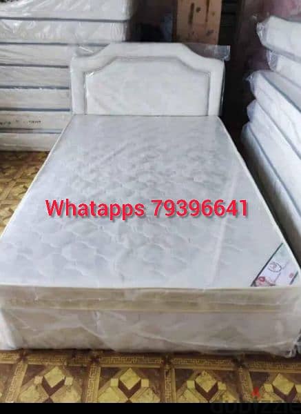 New Single Bed with Mattress – 30 Rial 1