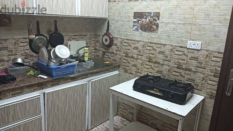 1BHK furnished apartment for family 5