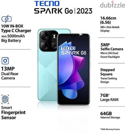 Tecno spark go box pack