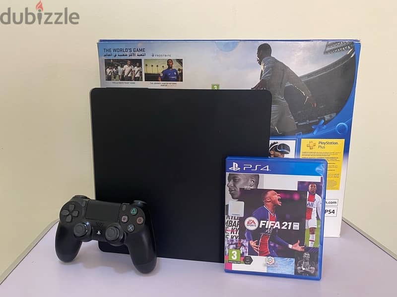 Ps4 slim 1000GB 1 joystik 1 Game 0