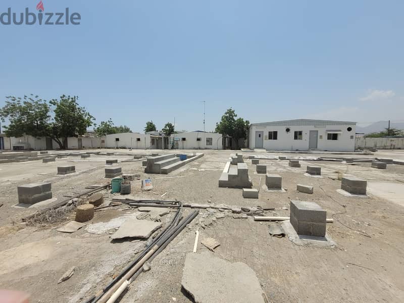 3000 Square meter plot available for rent with compound wall in ghala 0