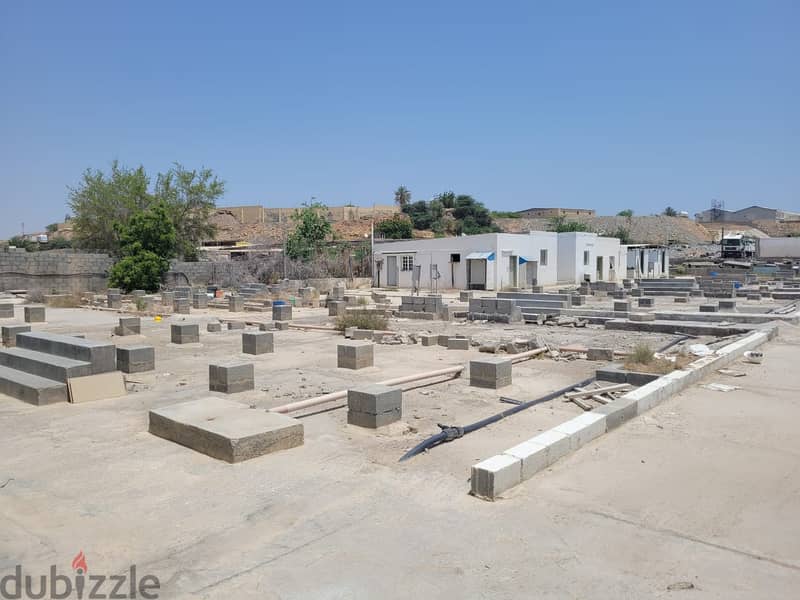 3000 Square meter plot available for rent with compound wall in ghala 2