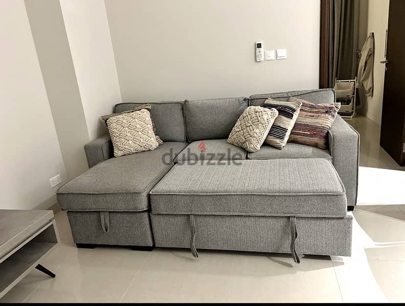 Furnished one bedroom flat at sifah front beach 10