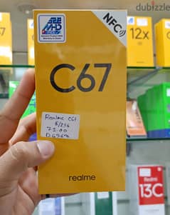 Mobile Realme C67 8GB/256GB - Brand New