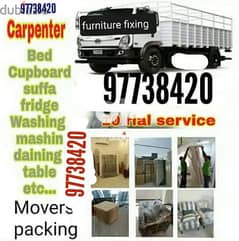 The mover's House shifting Carpenter Pickup Truck rental 3 ton 7 10