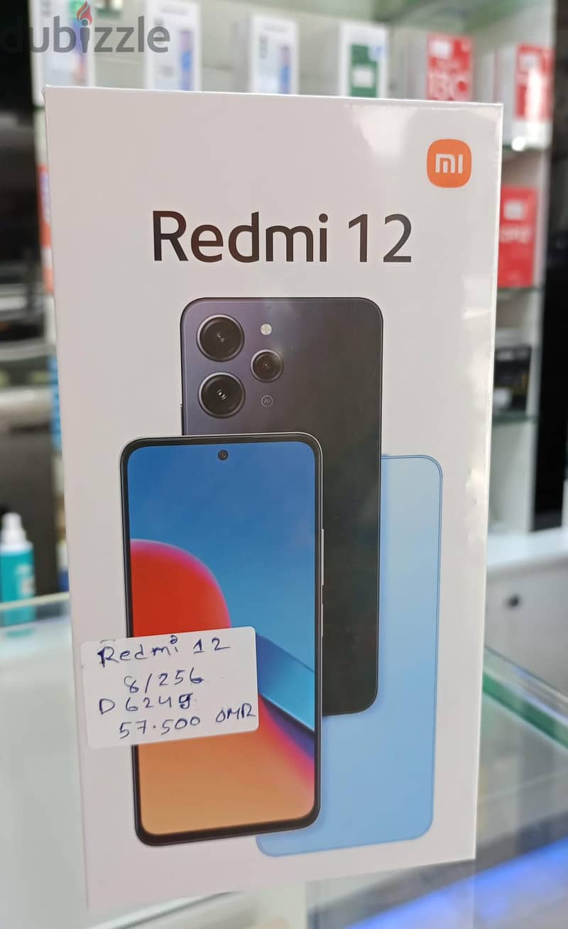 Mobile Redmi 12 8GB Ram 256GB Storage - Brand New 0