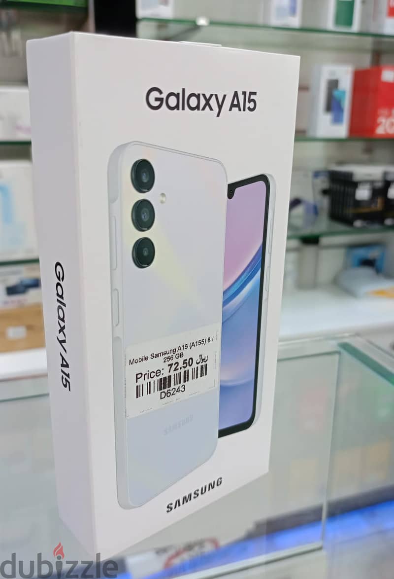 Mobile Samsung Galaxy A15 8GB Ram 256GB Storage - Brand New 1