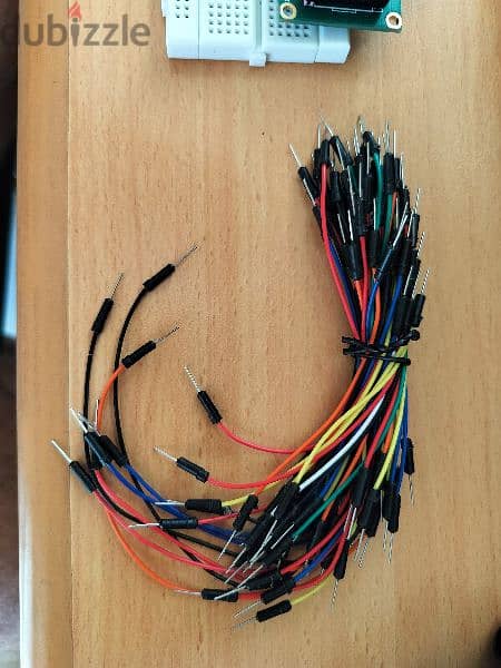 Breadboard, power header, and jumper cables for Arduino etc 1