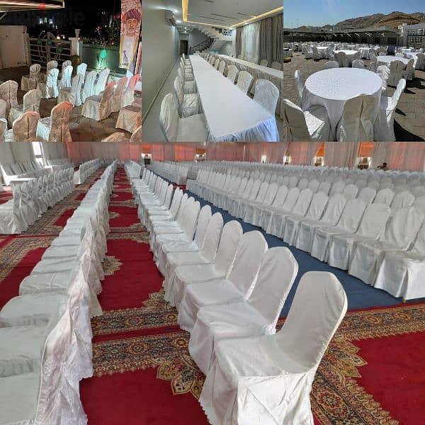 rent of chairs and tables إيجار الكراسي والطاولات 0