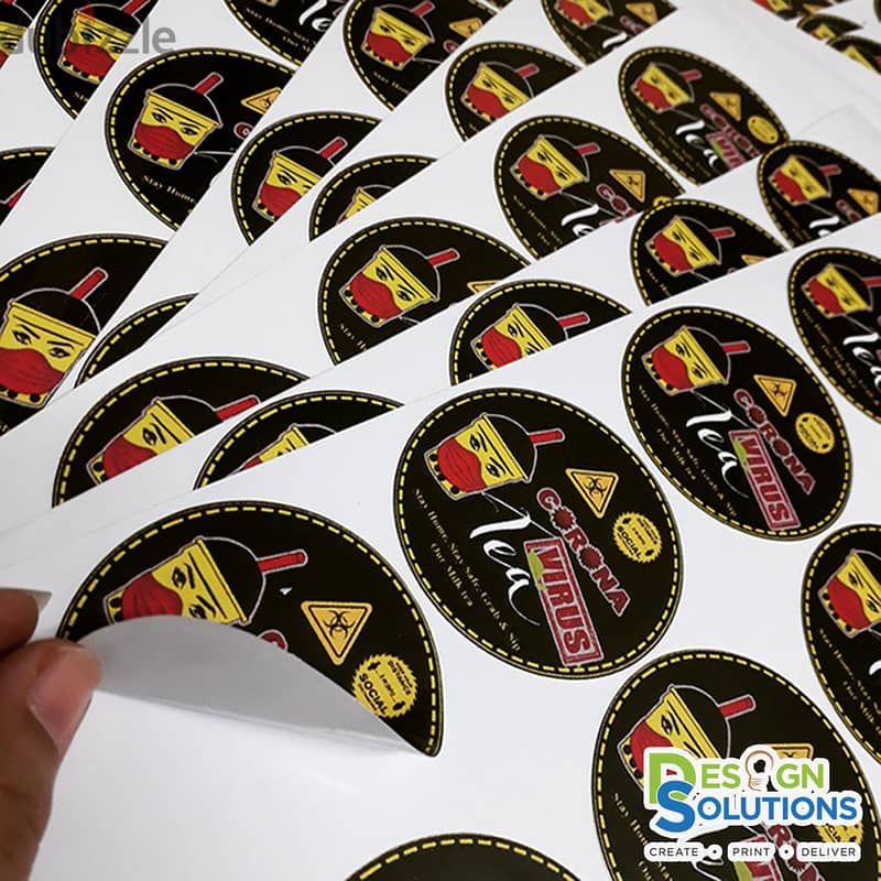 i will do high quality vinyl(sticker) print & cut for you 0