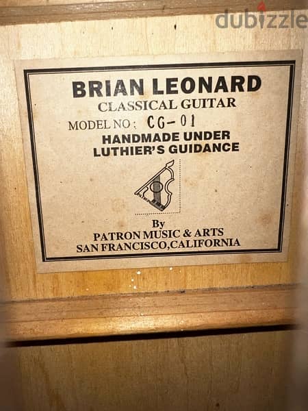 Brian leonard classical guitar 1