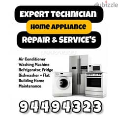 Maintenance Home Appliance Washing Machine Refrigerator