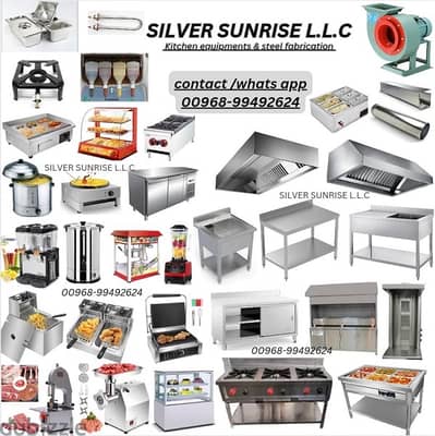 kitchen equipments and steel work