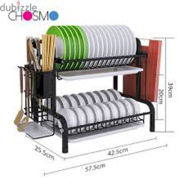 strong kitchen dish rack 2L 2