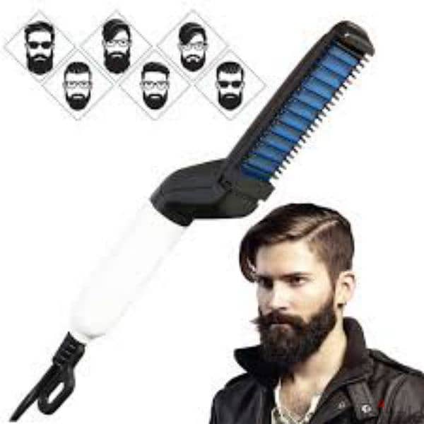 Super hair and beard straightner comb 2