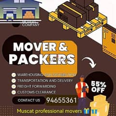 Muscat professional movers House shifting and transport