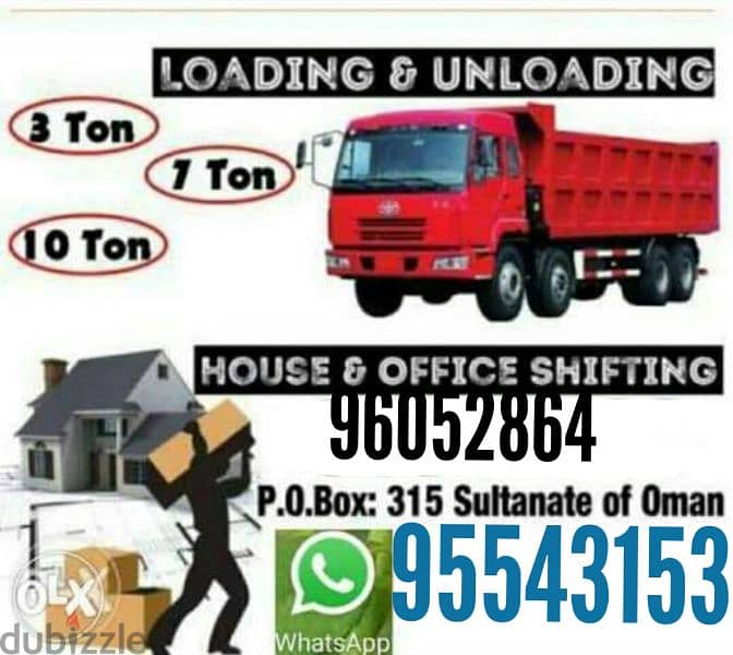 house mover and transport all oman 0