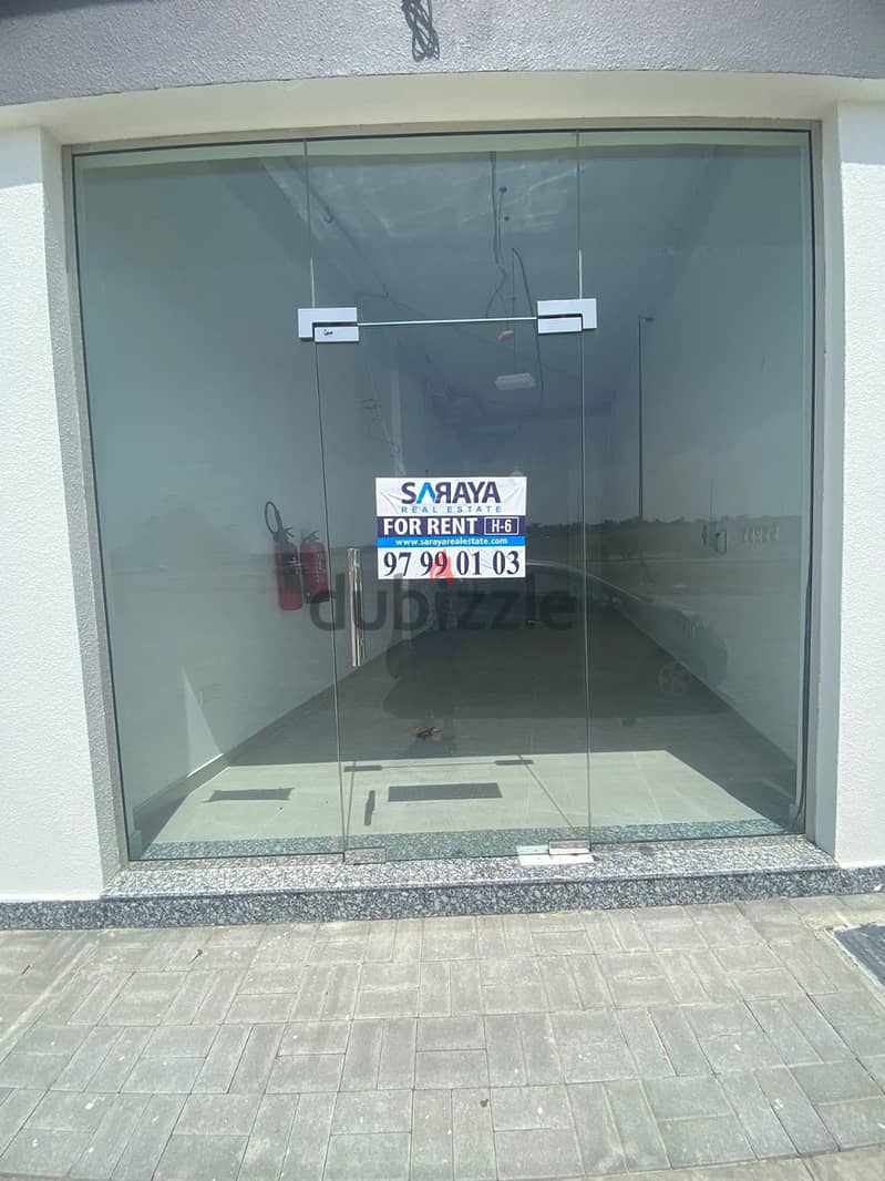 "SR-AS-484 Shop for rent in al mawaleh south" 2