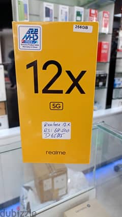 Realme 12x 5G Smartphone 8GB Ram 256GB Storage 0