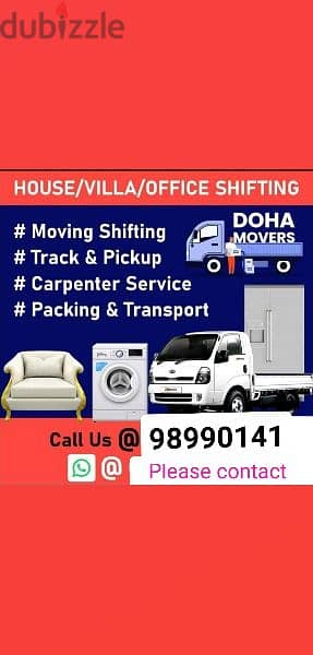 house Muscat Mover and Packer tarspot  and carpenters sarves