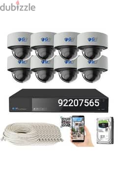 All type of CCTV Camera  Hikvision HD turbo 1080p  Ip camera HD 0