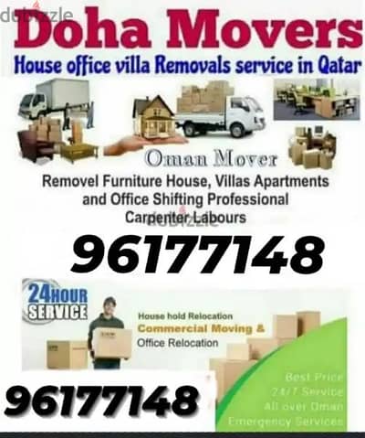 Muscat Mover carpenter house shiffting TV curtains furniture fixing