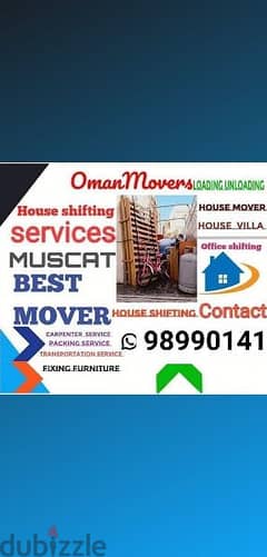 oman Muscat Mover and Packer tarspot  and carpenters sarves