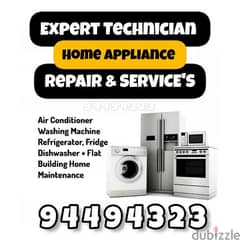 Maintenance Home Appliance Washing Machine Refrigerator