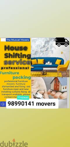 oman Muscat Mover and Packer tarspot  and carpenters sarves