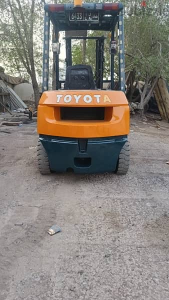 Toyota 3 ton forklift for sale 0