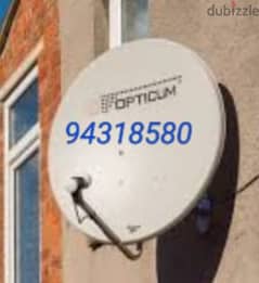 satellite installation and LED installation Wall mount