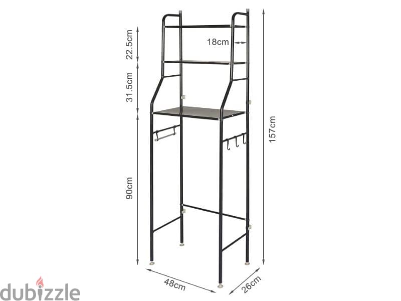 Strong smart toilet rack 2