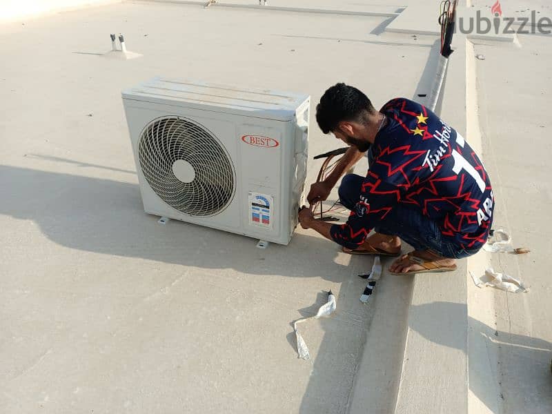 we do Ac installations Ac repairr & servce 1