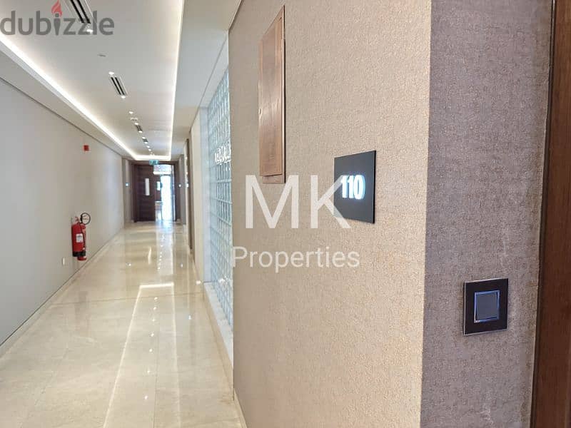 apartment for sale /freehold/sea view / Al mouj muscat /شقة غرفة نوم 8