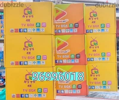 Yellow model android smart Box all country Channel work with 1YEAR Sub