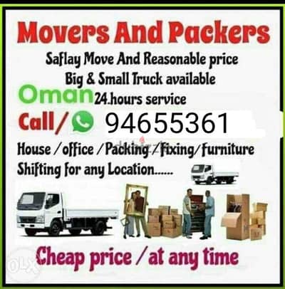 musact House shifting and transport services and